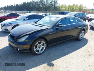 2006 Mercedes-Benz CLS-Class with VIN WDDDJ75X56A049779, listed as a IAAI auction lot 42065865 with 138,027 mi miles. Bid and sale history available at carsss.com. Image 2.
