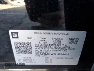 2020 Buick Enclave Preferred with VIN 5GAERAKW2LJ286436, listed as a Copart auction lot 77078624 with Not Provided miles and Salvage Title. Bid and sale history available at carsss.com. Image 14.