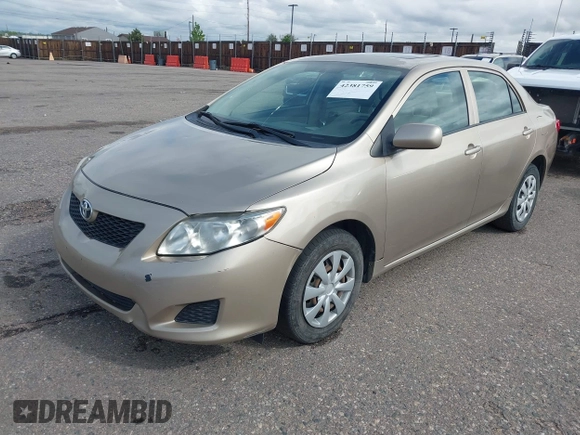 2009 Toyota Corolla with VIN 1NXBU40E09Z078912, listed as a IAAI auction lot 42381759 with 202,353 mi miles and . Bid and sale history available at DreamBid. Image 2.