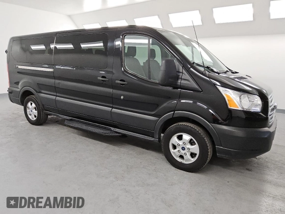 2019 Ford Transit Passenger XL with VIN 1FBZX2YG1KKA76533, listed as a Copart auction lot 45518715 with 144,273 mi miles and Clean Title. Bid and sale history available at carsss.com. Image 4.