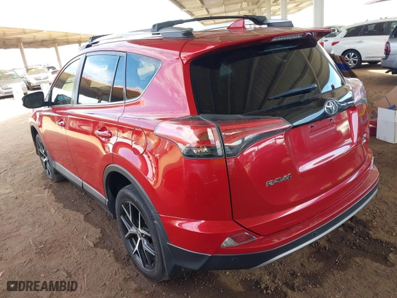2017 Toyota RAV4 SE with VIN 2T3JFREV6HW639678, listed as a IAAI auction lot 41627982 with 341,899 mi miles. Bid and sale history available at carsss.com. Image 3.