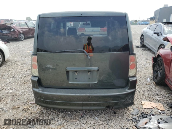 2005 Scion xB with VIN JTLKT334254021324, listed as a Copart auction lot 63988594 with 131,410 mi miles and Salvage Title. Bid and sale history available at carsss.com. Image 6.