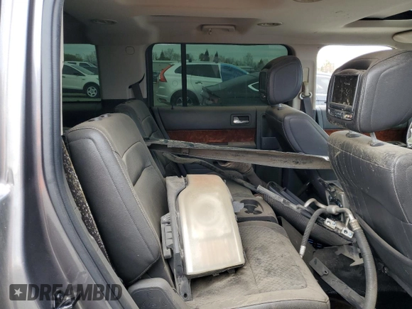 2010 Ford Flex Limited w/Ecoboost with VIN 2FMHK6DT3ABB30452, listed as a Copart auction lot 50104485 with Not Provided miles and Salvage Title. Bid and sale history available at carsss.com. Image 11.
