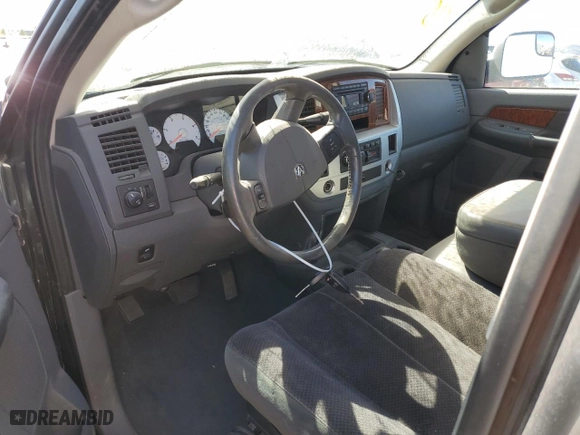 2007 Dodge Ram 2500 Laramie with VIN 1D7KS28AX7J585398, listed as a Copart auction lot 67407944 with 0 mi miles and Salvage Title. Bid and sale history available at carsss.com. Image 8.