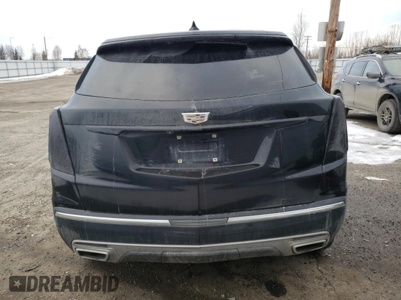 2020 Cadillac XT5 Premium Luxury AWD with VIN 1GYKNDRS6LZ131191, listed as a Copart auction lot 48476555 with 101,320 mi miles and Salvage Title. Bid and sale history available at DreamBid. Image 6.