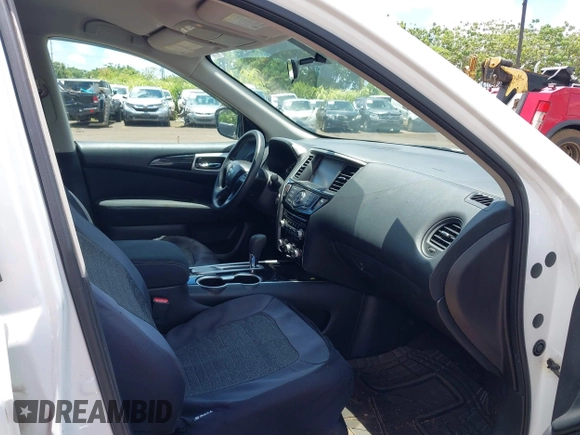 2017 Nissan Pathfinder S with VIN 5N1DR2MN3HC603281, listed as a IAAI auction lot 39728416 with 75,381 mi miles and . Bid and sale history available at DreamBid. Image 5.
