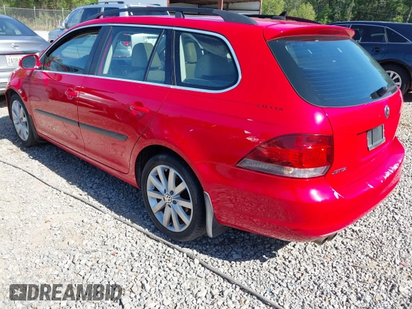 2012 Volkswagen Jetta SportWagen TDI with VIN 3VWPL7AJ2CM711834, listed as a IAAI auction lot 41995131 with 149,980 mi miles. Bid and sale history available at carsss.com. Image 3.
