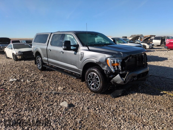 2023 Ford F-150 XL with VIN 1FTFW1E8XPFA49002, listed as a Copart auction lot 41913005 with 20,943 mi miles and Salvage Title. Bid and sale history available at carsss.com. Image 4.