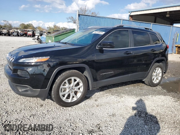 2018 Jeep Cherokee Latitude Plus with VIN 1C4PJLLX3JD534240, listed as a Copart auction lot 44310025 with 121,951 mi miles and Salvage Title. Bid and sale history available at carsss.com. Image 1.