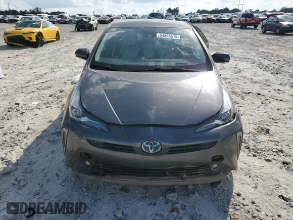 2022 Toyota Prius L Eco z VIN JTDKAMFU8N3173133, wystawiony jako Copart lot #54865615 z przebiegiem 100 876 mil mil oraz Szkoda całkowita • Salvage title. Historia ofert i sprzedaży dostępna na DreamBid. Obrazek 5.