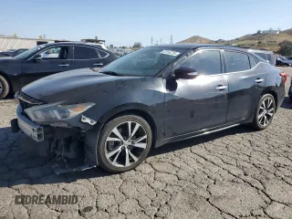 2017 Nissan Maxima SV with VIN 1N4AA6AP3HC406385, listed as a Copart auction lot 57816725 with 188,854 mi miles and Salvage title. Bid and sale history available at DreamBid. Image 1.