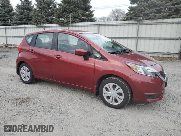 2018 Nissan Note SV with VIN 3N1CE2CP0JL355860, listed as a Copart auction lot 80951274 with 44,918 mi miles and Salvage title. Bid and sale history available at DreamBid. Image 4.
