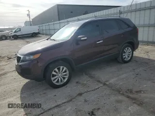 2011 Kia Sorento LX with VIN 5XYKT4A21BG085645, listed as a Copart auction lot 50027135 with 0 mi miles and Clean Title. Bid and sale history available at carsss.com. Image 1.