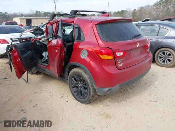 2017 Mitsubishi Outlander ES with VIN JA4AP3AU8HZ034854, listed as a IAAI auction lot 41667505 with 93,238 mi miles and . Bid and sale history available at DreamBid. Image 3.