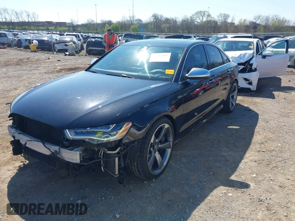 2013 Audi S6 Prestige with VIN WAUJ2AFC0DN096028, listed as a IAAI auction lot 41817347 with 132,992 mi miles. Bid and sale history available at carsss.com. Image 18.
