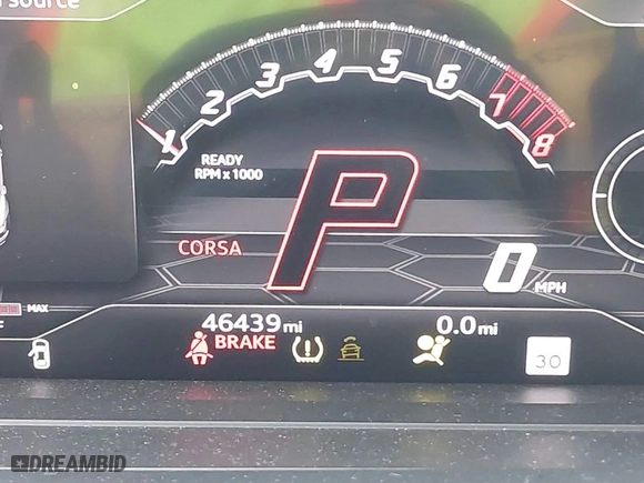2022 Lamborghini Urus with VIN ZPBUA1ZL3NLA18265, listed as a IAAI auction lot 40675659 with 46,439 mi miles. Bid and sale history available at carsss.com. Image 15.