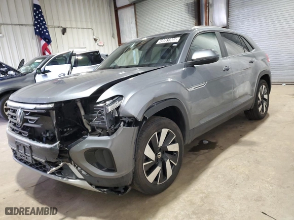 2024 Volkswagen Atlas Cross Sport 2.0T SE w/Technology with VIN 1V2HE2CA4RC224953, listed as a Copart auction lot 49951905 with NaN miles and Salvage Title. Bid and sale history available at carsss.com. Image 1.