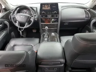 2022 Infiniti QX80 PREMIUM SELECT with VIN JN8AZ2AE1N9292782, listed as a Copart auction lot 66077354 with 55,075 mi miles and Salvage Title. Bid and sale history available at carsss.com. Image 8.