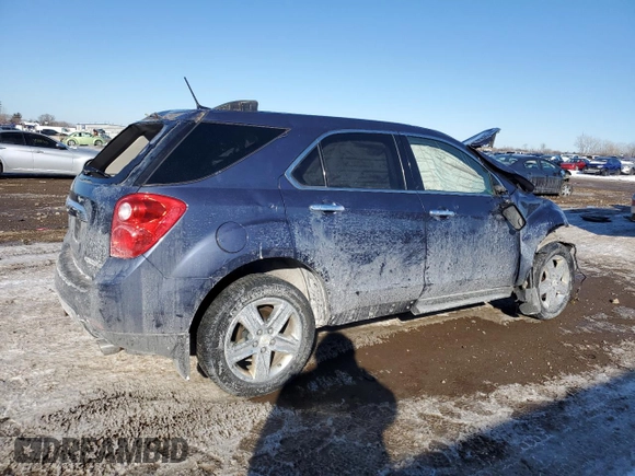 2014 Chevrolet Equinox LTZ with VIN 2GNFLHE3XE6193220, listed as a Copart auction lot 46047885 with 0 mi miles and Salvage Title. Bid and sale history available at carsss.com. Image 3.
