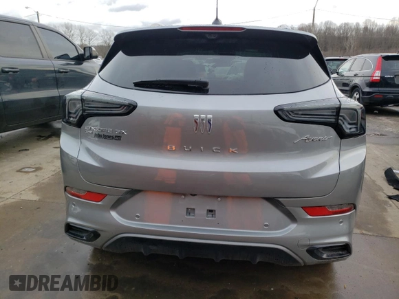 2024 Buick Encore GX Avenir with VIN KL4AMGSL8RB051119, listed as a Copart auction lot 85080594 with 2,790 mi miles and Salvage title. Bid and sale history available at DreamBid. Image 6.