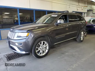 2014 Jeep Grand Cherokee Summit with VIN 1C4RJFJM1EC415987, listed as a Copart auction lot 51708385 with 79,796 mi miles and Salvage title. Bid and sale history available at DreamBid. Image 1.