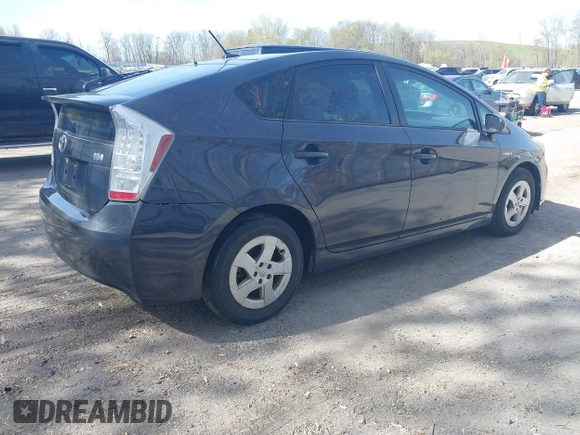 2010 Toyota Prius II with VIN JTDKN3DU7A0239040, listed as a IAAI auction lot 42145109 with 224,740 mi miles. Bid and sale history available at carsss.com. Image 4.
