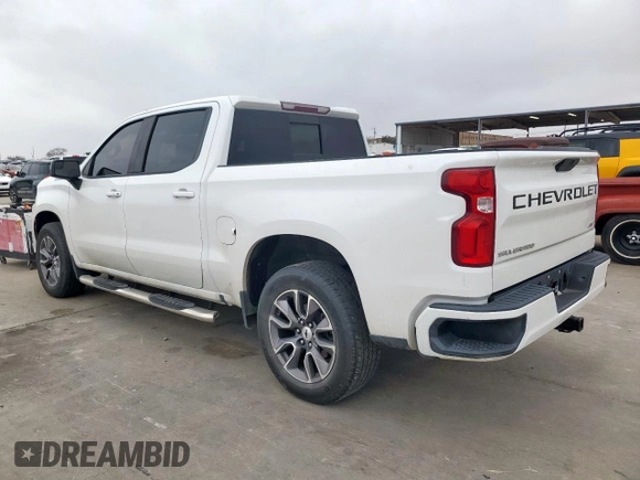 2021 Chevrolet Silverado 1500 RST with VIN 1GCPWDED7MZ122954, listed as a Copart auction lot 47548805 with 53,460 mi miles and Clean Title. Bid and sale history available at carsss.com. Image 2.