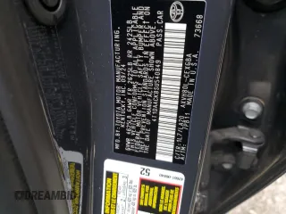 2025 Toyota Camry LE with VIN 4T1DAACK8SU540849, listed as a Copart auction lot 49209655 with 11,244 mi miles and Salvage Title. Bid and sale history available at DreamBid. Image 12.