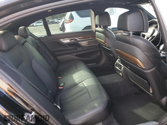 2017 BMW 7 Series 740i with VIN WBA7E2C59HG739693, listed as a Copart auction lot 42599835 with 90,061 mi miles and Salvage Title. Bid and sale history available at carsss.com. Image 10.