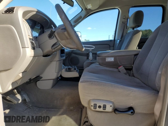 2005 Dodge Ram 2500 SLT with VIN 3D7KR28CX5G761667, listed as a Copart auction lot 76570034 with 191,355 mi miles and Salvage Title. Bid and sale history available at carsss.com. Image 7.