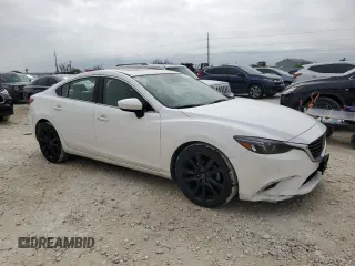 2016 Mazda 6 i Grand Touring with VIN JM1GJ1W52G1470975, listed as a Copart auction lot 50434455 with 116,788 mi miles and Clean Title. Bid and sale history available at DreamBid. Image 4.