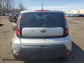 2016 Kia Soul + with VIN KNDJP3A59G7851968, listed as a Copart auction lot 51368665 with 106,025 mi miles and Salvage Title. Bid and sale history available at carsss.com. Image 6.