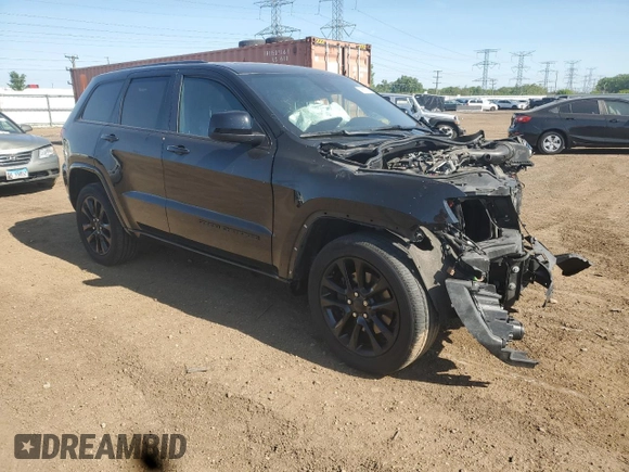 2021 Jeep Grand Cherokee Laredo X with VIN 1C4RJFAG4MC774503, listed as a Copart auction lot 58668275 with Not provided miles and Salvage title. Bid and sale history available at DreamBid. Image 4.