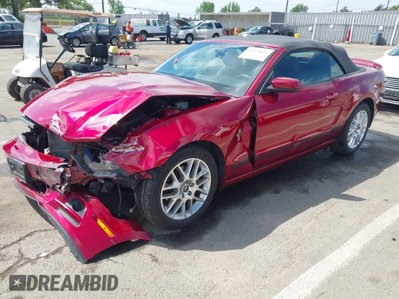 2014 Ford Mustang V6 with VIN 1ZVBP8EM1E5328100, listed as a IAAI auction lot 42075826 with 83,921 mi miles and . Bid and sale history available at DreamBid. Image 2.