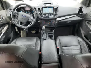 2018 Ford Escape Titanium with VIN 1FMCU0J92JUC84901, listed as a Copart auction lot 60428635 with 69,210 mi miles and Salvage title. Bid and sale history available at DreamBid. Image 8.