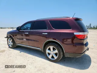 2012 Dodge Durango Citadel with VIN 1C4SDHET0CC120012, listed as a Copart auction lot 60443145 with 179,772 mi miles and Salvage title. Bid and sale history available at DreamBid. Image 2.