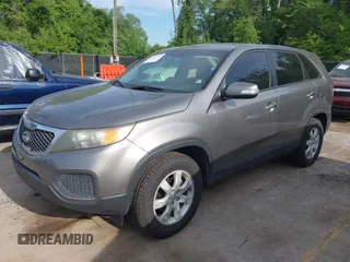 2012 Kia Sorento LX with VIN 5XYKT3A18CG238203, listed as a IAAI auction lot 42247145 with 203,187 mi miles and . Bid and sale history available at DreamBid. Image 2.
