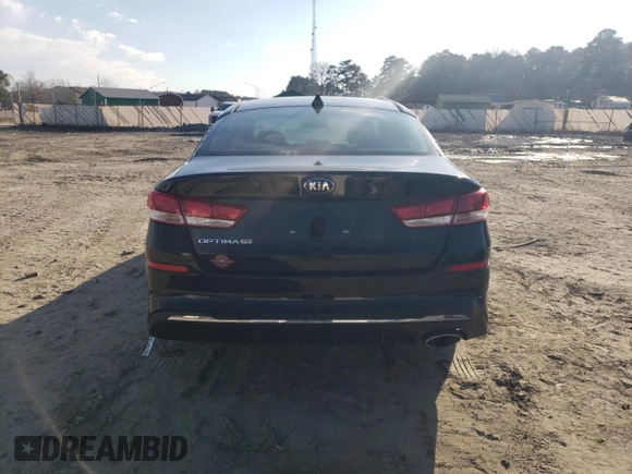 2020 Kia Optima LX with VIN 5XXGT4L37LG404161, listed as a Copart auction lot 46600795 with 57,425 mi miles and Salvage Title. Bid and sale history available at carsss.com. Image 6.