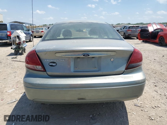 2006 Ford Taurus SE with VIN 1FAFP53U06A115918, listed as a Copart auction lot 55747445 with Not provided miles and Salvage title. Bid and sale history available at DreamBid. Image 6.