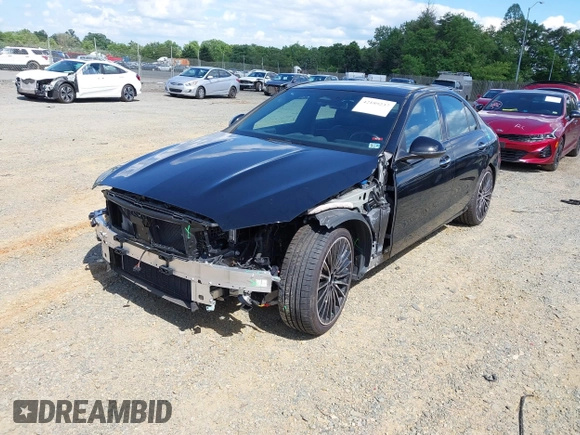 2022 Mercedes-Benz C 300 with VIN W1KAF4HBXNR066080, listed as a IAAI auction lot 42189237 with 42,666 mi miles and . Bid and sale history available at DreamBid. Image 18.