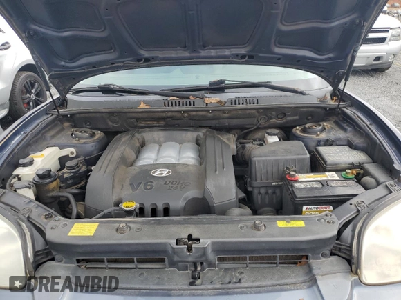 2005 Hyundai Santa Fe GLS with VIN KM8SC13D45U906801, listed as a Copart auction lot 53427275 with 199,612 mi miles and Clean Title. Bid and sale history available at carsss.com. Image 12.