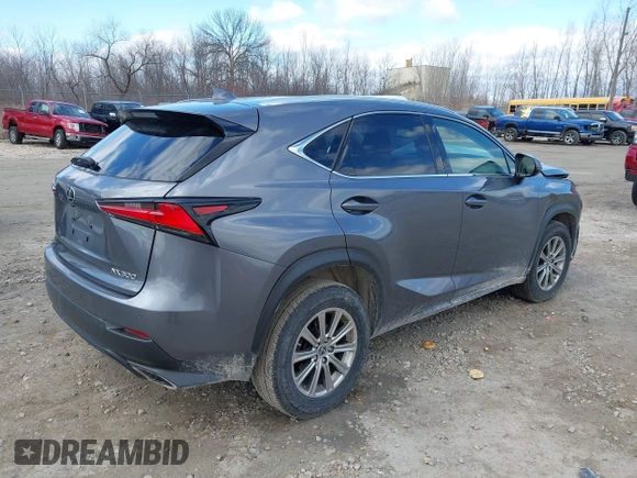 2021 Lexus NX 300 with VIN JTJDARDZ6M2257909, listed as a IAAI auction lot 42018626 with 107,930 mi miles and . Bid and sale history available at DreamBid. Image 4.