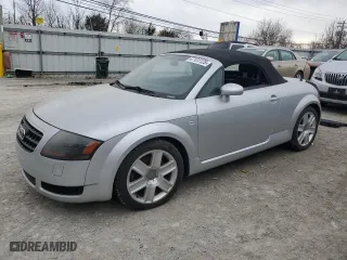 2005 Audi TT with VIN TRUTC28N551003385, listed as a Copart auction lot 47131125 with 102,278 mi miles and Salvage Title. Bid and sale history available at carsss.com. Image 1.