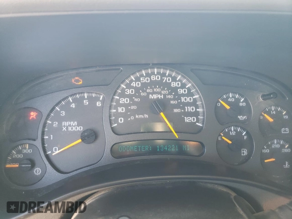 2005 Chevrolet Silverado 1500HD LT1 z VIN 1GCGC13U05F900248, wystawiony jako Copart lot #76270974 z przebiegiem 134 221 mil mil oraz Szkoda całkowita • Salvage title. Historia ofert i sprzedaży dostępna na DreamBid. Obrazek 9.