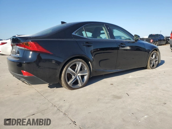 2020 Lexus IS 300 with VIN JTHDA1D26L5103199, listed as a Copart auction lot 89178575 with 64,547 mi miles and Salvage title. Bid and sale history available at DreamBid. Image 3.