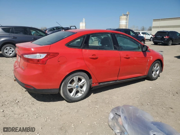 2014 Ford Focus SE with VIN 1FADP3F26EL295253, listed as a Copart auction lot 52503175 with 175,220 mi miles and Clean Title. Bid and sale history available at carsss.com. Image 3.