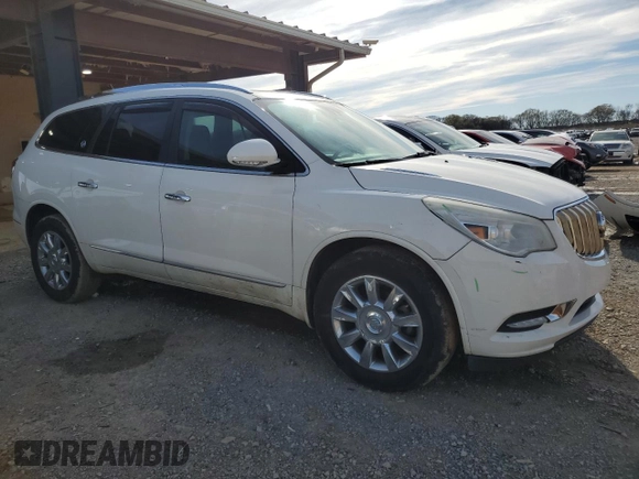 2014 Buick Enclave Leather with VIN 5GAKRBKDXEJ287537, listed as a Copart auction lot 50231495 with 268,198 mi miles and Salvage Title. Bid and sale history available at DreamBid. Image 4.