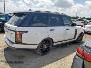 2016 Land Rover Range Rover HSE with VIN SALGS2KF0GA259817, listed as a Copart auction lot 61470455 with 56,177 mi miles and Clean title. Bid and sale history available at DreamBid. Image 3.