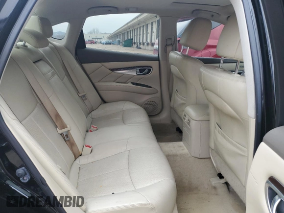 2017 Infiniti Q70 3.7 with VIN JN1BY1AP9HM740558, listed as a Copart auction lot 45380705 with 143,810 mi miles and Salvage title. Bid and sale history available at DreamBid. Image 11.