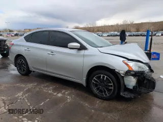 2015 Nissan Sentra SR with VIN 3N1AB7AP6FY285923, listed as a Copart auction lot 51077025 with 72,510 mi miles and Salvage Title. Bid and sale history available at DreamBid. Image 4.